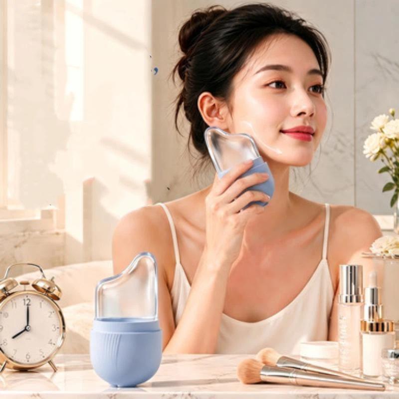 Face Ice Roller Puffiness - قالب سيليكون قابل لإعادة الاستخدام لصنع