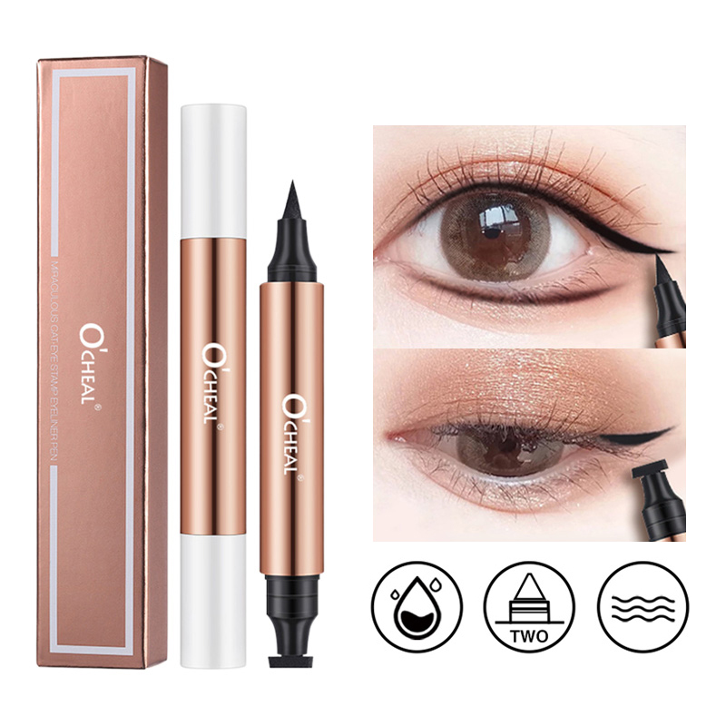 Waterproof Liquid Eyeliner Pen - O'CHEAL كحل ختم أسود الكحل السائل