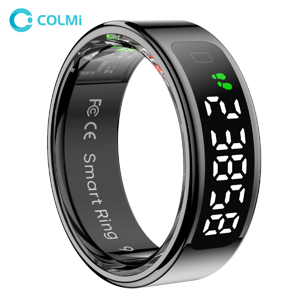 Health Monitors - COLMI R12 حلقة ذكية مع شاشة