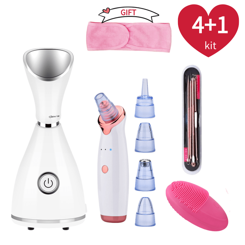 Silicone Face Scrubber Electric - نانو الأيونية الوجه المرذاذ الساخن جهاز
