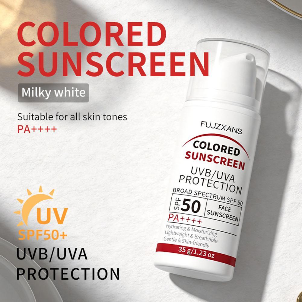 Spf 50 Waterproof Sunscreen - كريم واقي من الشمس متعدد الألوان