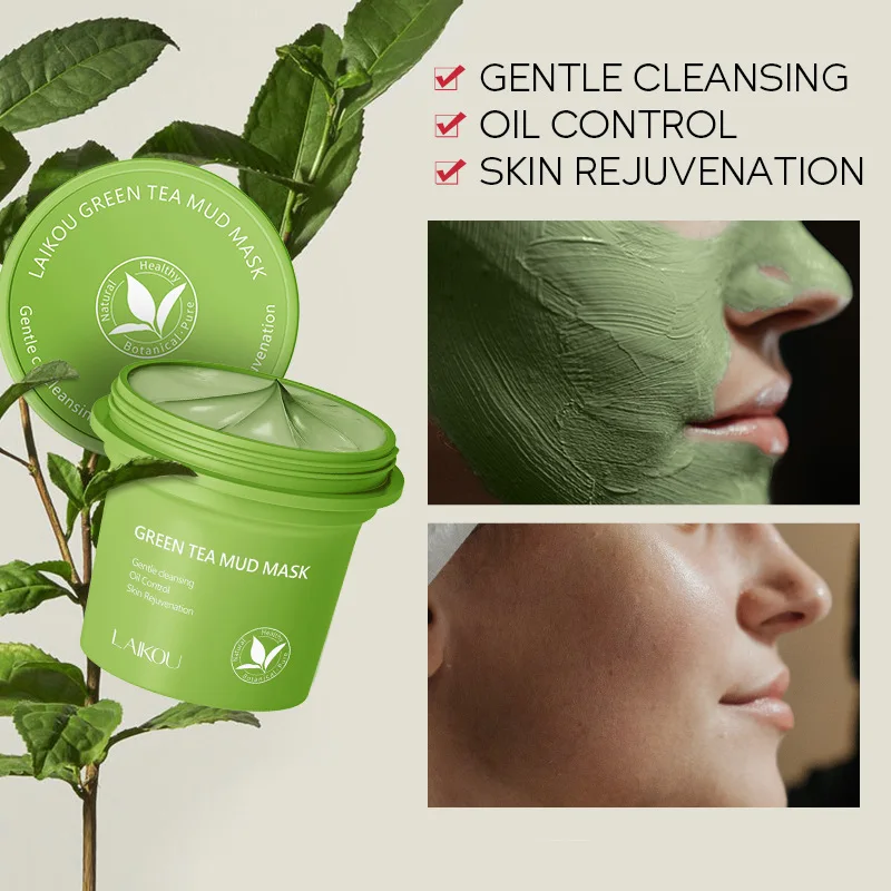 Green Tea Cleansing Clay Mask - قناع طين الشاي الأخضر 100 جرام