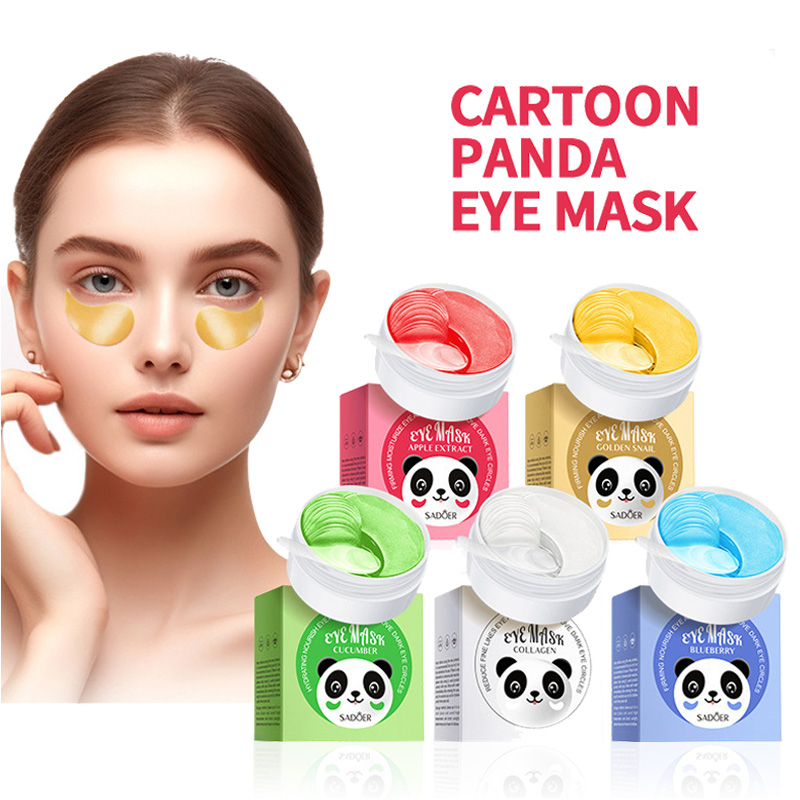 Collagen Under Eye Patches - 60 قطعة SADOER كريستال الكولاجين قناع