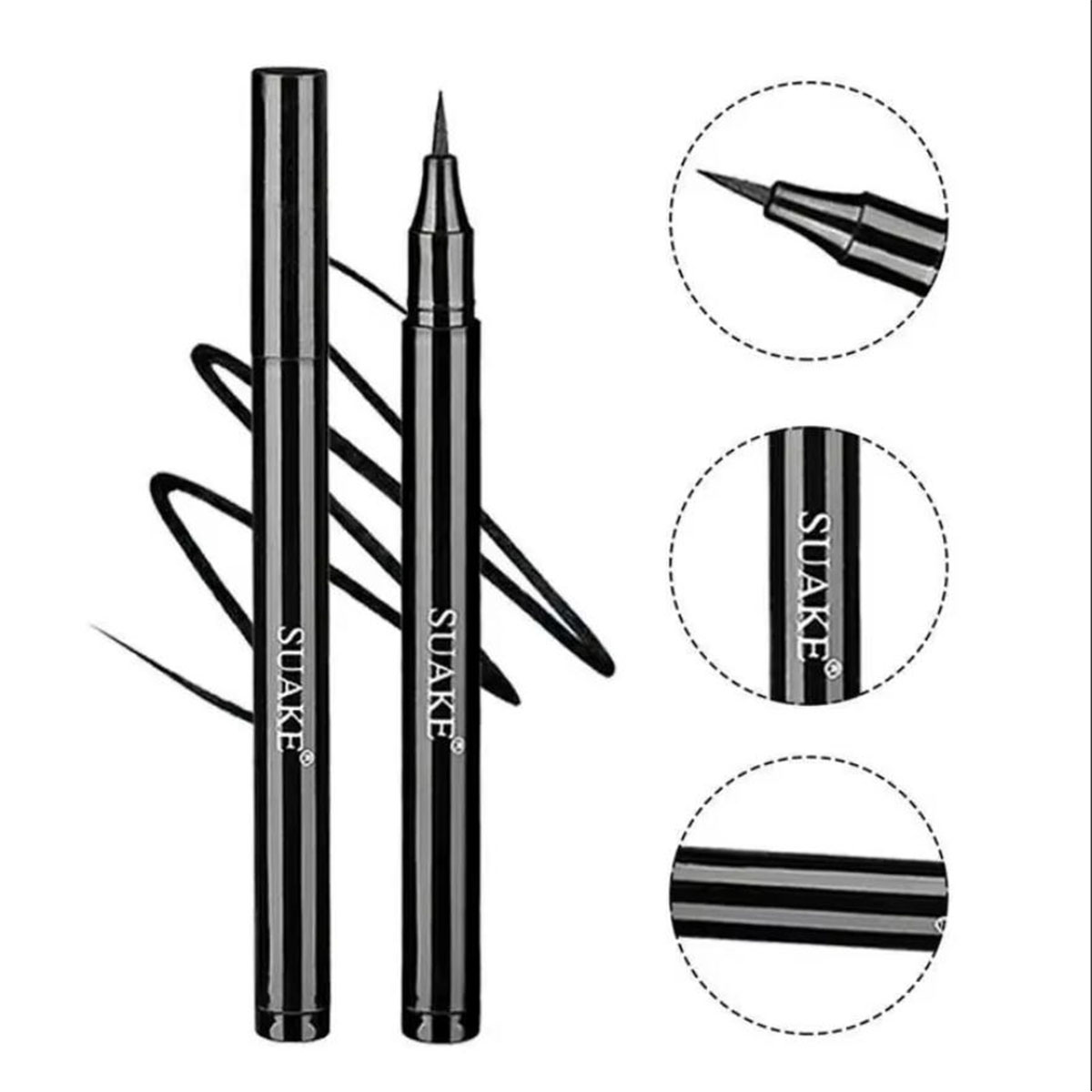 Waterproof Liquid Eyeliner Pen - قلم آيلاينر سائل مقاوم للماء أسود
