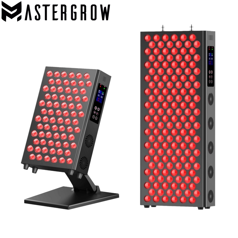 Led Light Therapy Face Mask - رقاقة مزدوجة توقيت Led مصباح لوحة