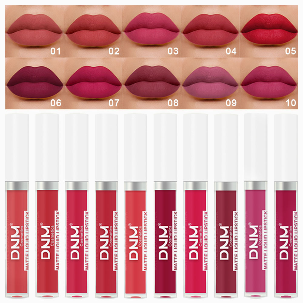 Matte Velvet Lip Tint Long Lasting - أحمر شفاه مات مخملي من DNM