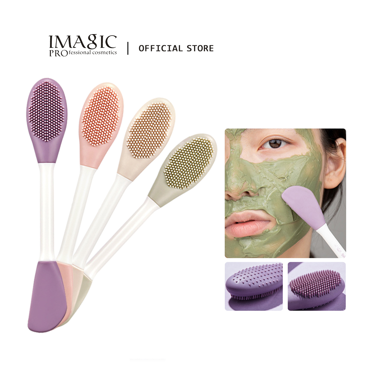 Silicone Face Scrubber Electric - IMAGIC سيليكون تنظيف الوجه وفرشاة قناع