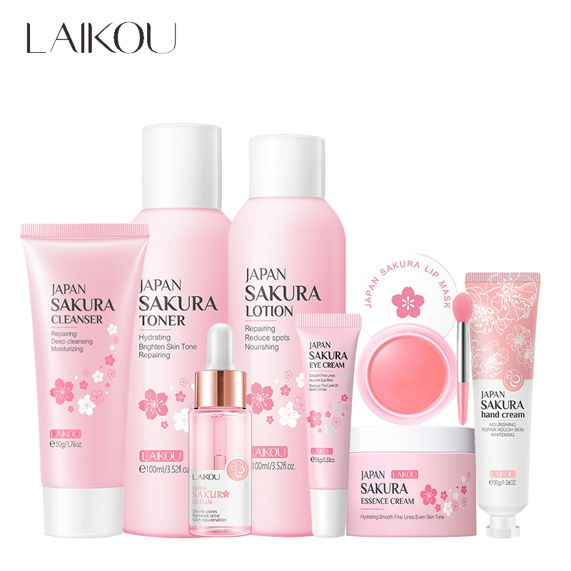 Hyaluronic Acid Facial Serum - مجموعة العناية ببشرة الوجه من Laikou-sakura