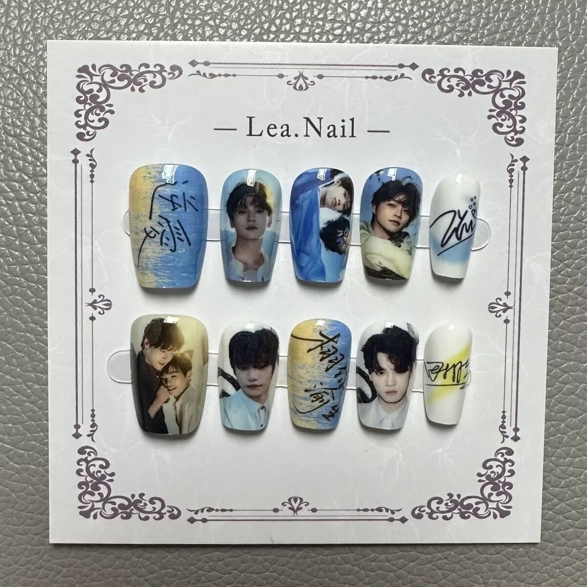 Nail Art - مجموعة فن الأظافر لدعم المشاهير: 