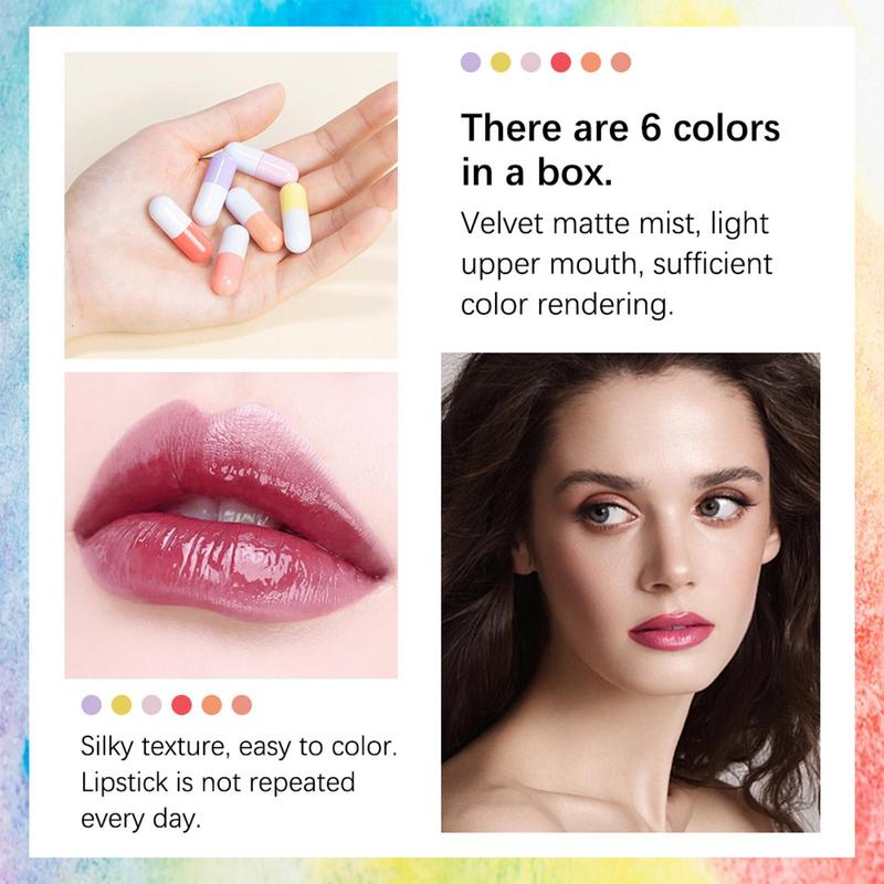 مجموعة أحمر شفاه صغيرة غير لام - مراجعة Matte Velvet Lip Tint Long Lasting وسعره