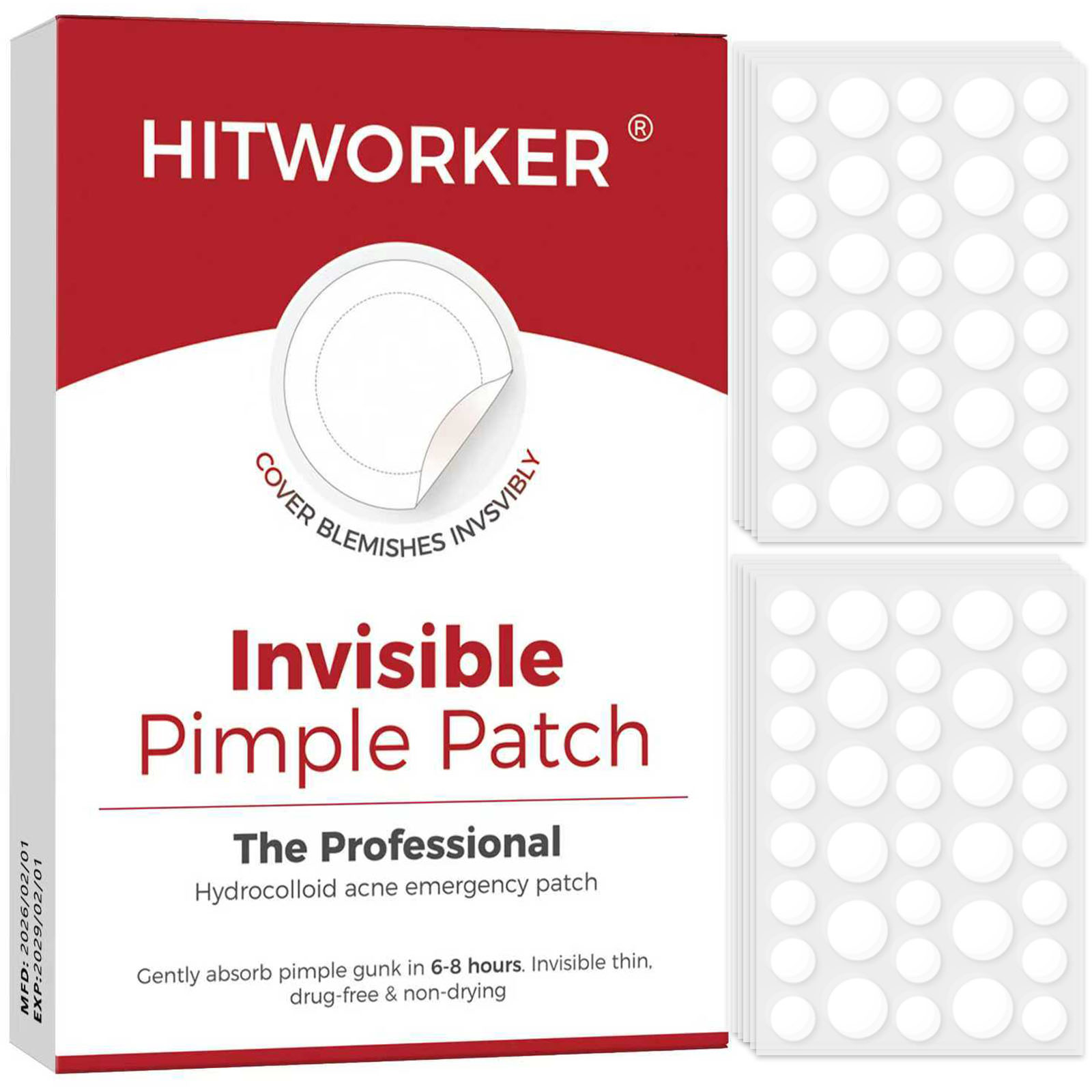 36/360 قطعة من لاصقات الهيدروك - مراجعة Hydrocolloid Pimple Patch وسعره