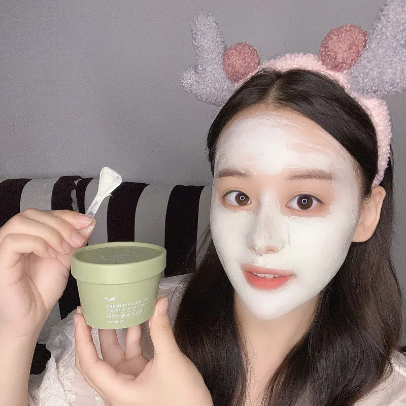 قناع الطين الشاي الأخضر قناع ا - مراجعة Green Tea Cleansing Clay Mask وسعره