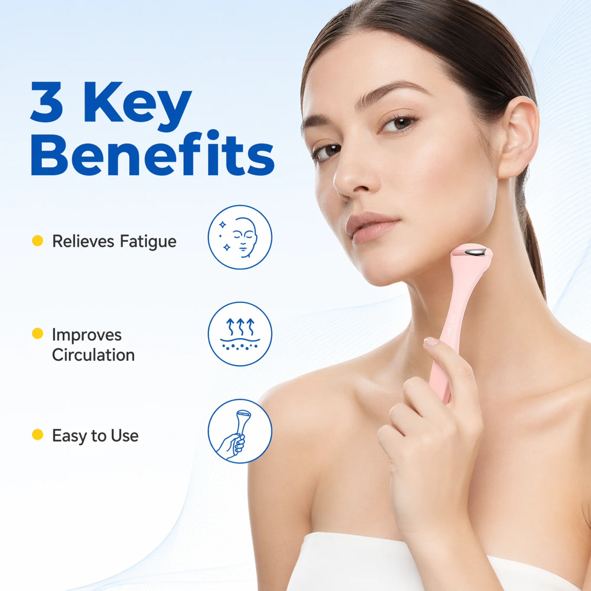 أداة تدليك الوجه بالثلج لتخفيف - مراجعة Face Ice Roller Puffiness وسعره