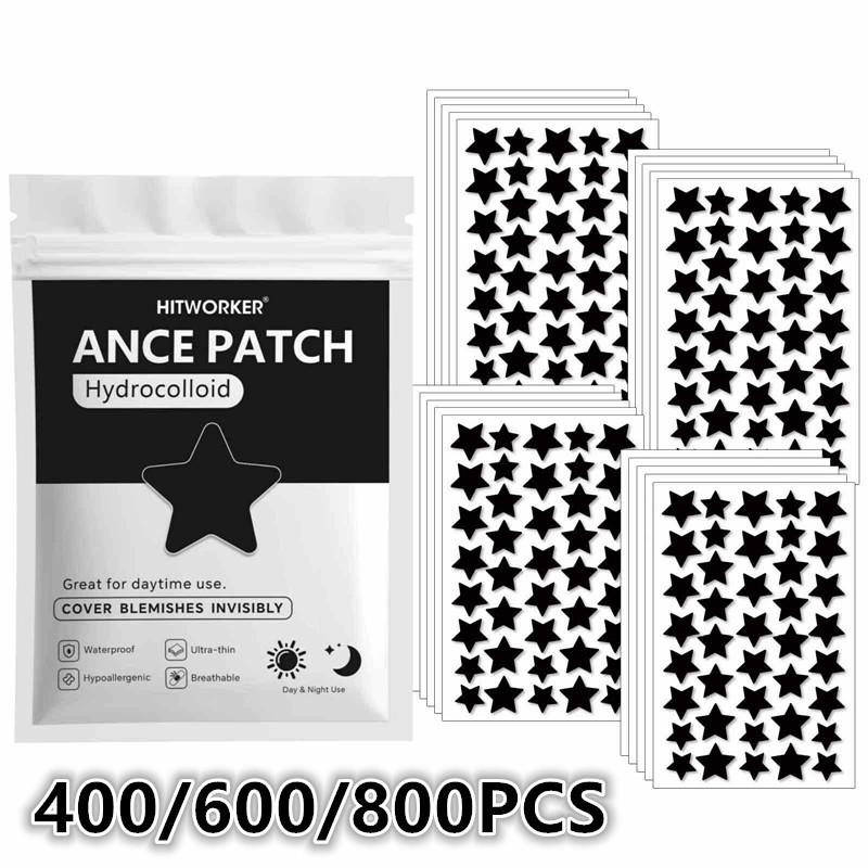 400/600/800 قطعة من لصقات البث - مراجعة Hydrocolloid Pimple Patch وسعره