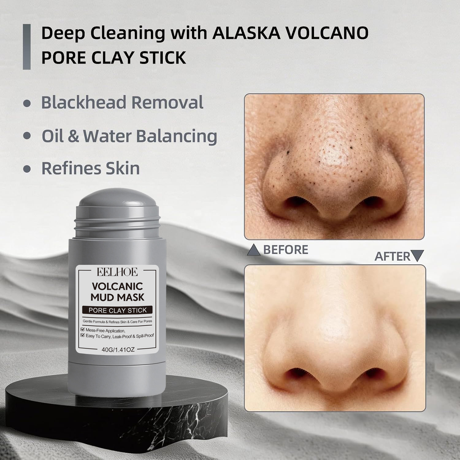 قناع تنظيف عميق للمسام من برك  - مراجعة Green Tea Cleansing Clay Mask وسعره
