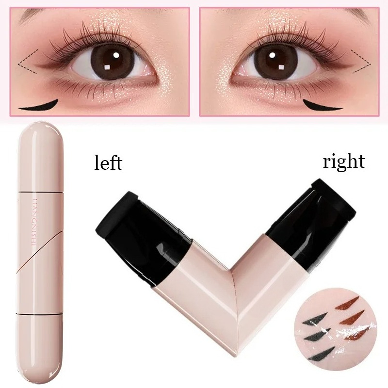 1 قطعة تدوير كحل ختم المتكاملة - مراجعة Waterproof Liquid Eyeliner Pen وسعره