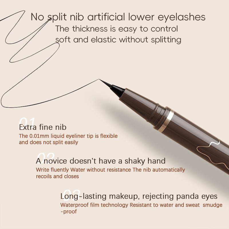 قلم كحل ناعم جدًا قلم كحل سريع - مراجعة Waterproof Liquid Eyeliner Pen وسعره