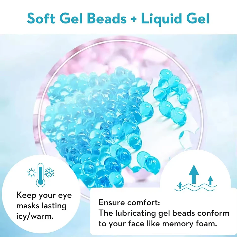 قناع العين المبرد القابل لإعاد - مراجعة Skincare وسعره