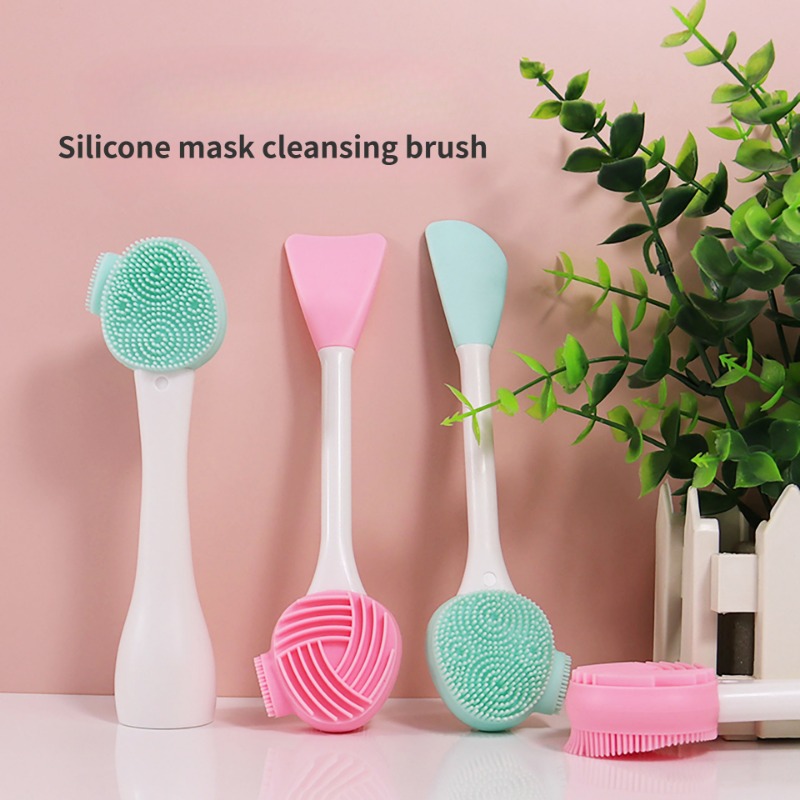 1 قطعة فرشاة تنظيف متعددة الأغ - مراجعة Silicone Face Scrubber Electric وسعره