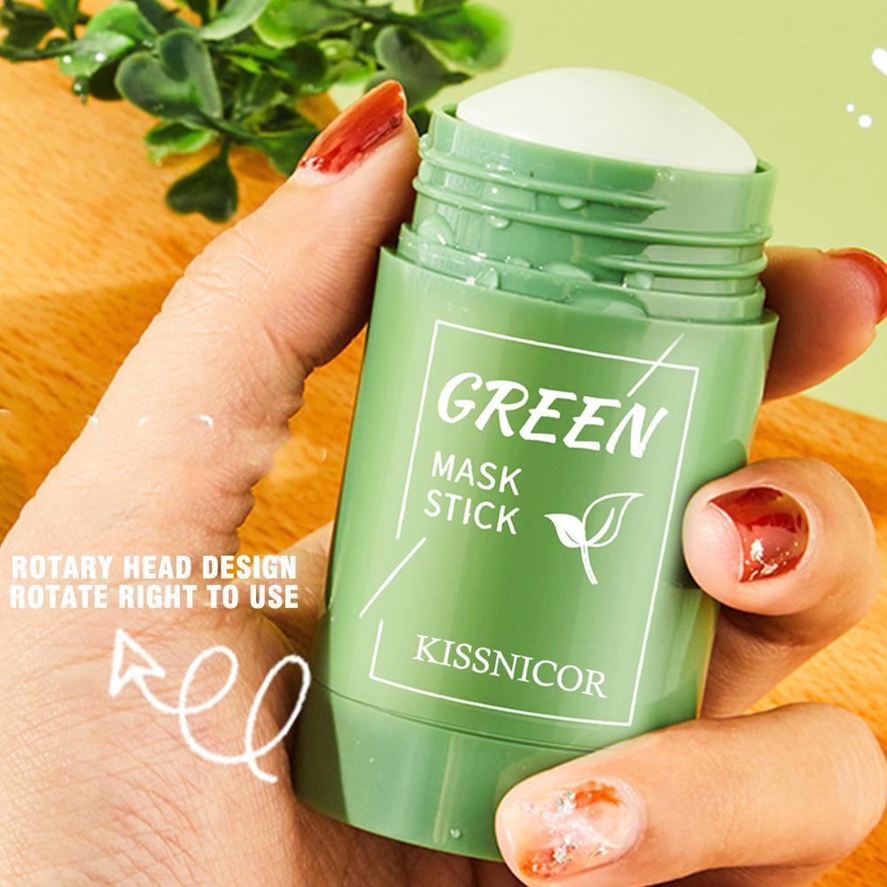 قناع الشاي الأخضر عصا تنقية ال - مراجعة Green Tea Cleansing Clay Mask وسعره