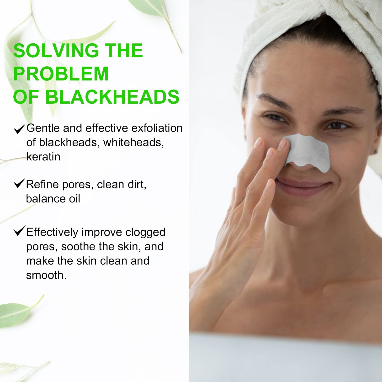 10/25/50 قطعة شرائط أنف هيدروك - مراجعة Salicylic Acid Blackhead Remover وسعره