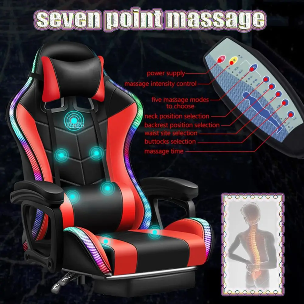 كرسي ألعاب مريح بظهر عالي مع إ - مراجعة Massage وسعره