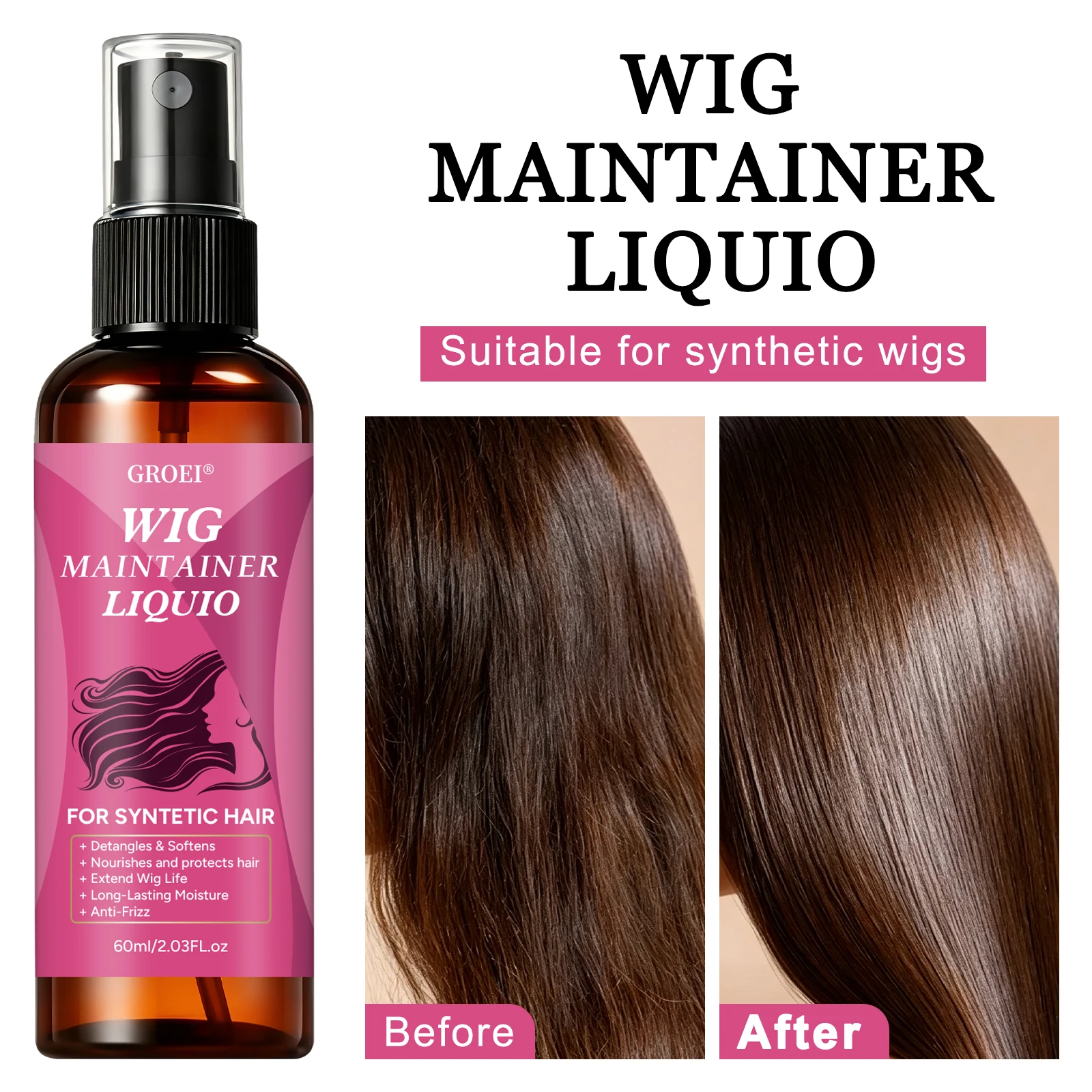 بخاخ جروي المضاد للتجعد للعناي - مراجعة Hair Care وسعره