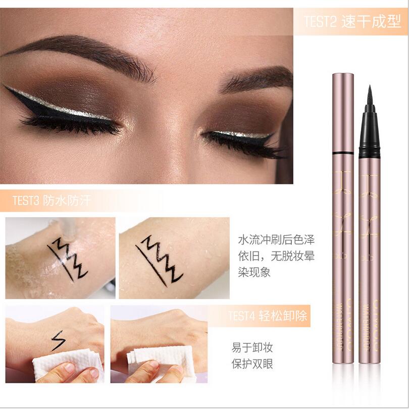المهنية مقاوم للماء الكحل السا - مراجعة Waterproof Liquid Eyeliner Pen وسعره