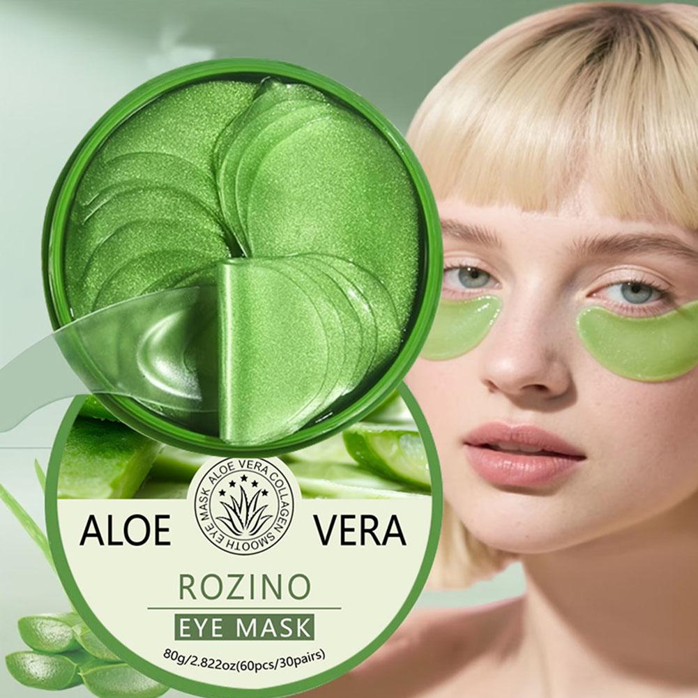 60 قطعة من أقنعة العين بالصبار - مراجعة Collagen Under Eye Patches وسعره