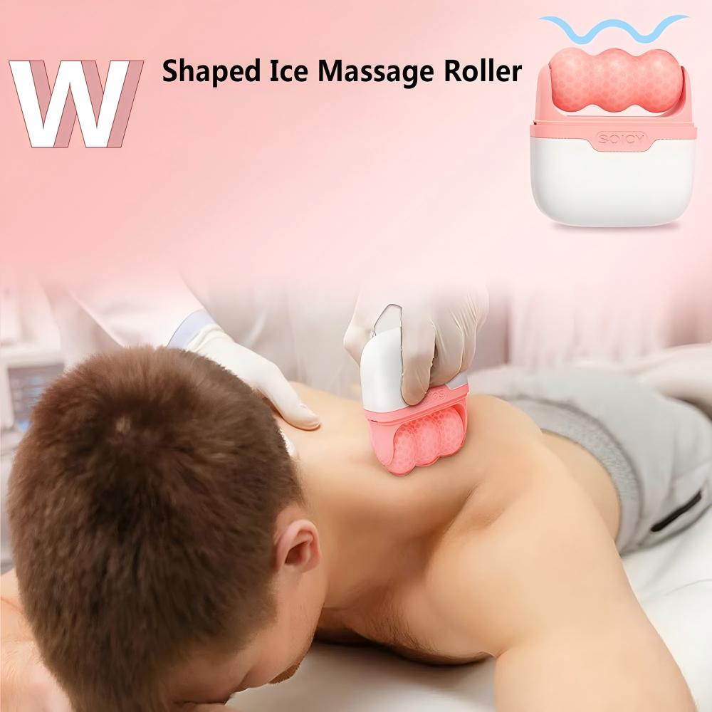 أداة تدليك الوجه والجسم المزدو - مراجعة Face Ice Roller Puffiness وسعره