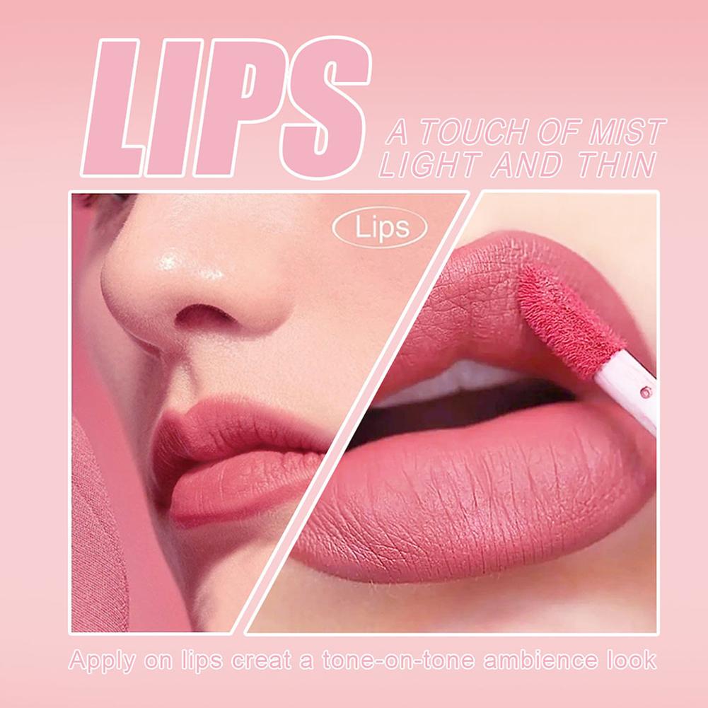 3 قطعة/المجموعة عارية ملمع الش - مراجعة Matte Velvet Lip Tint Long Lasting وسعره
