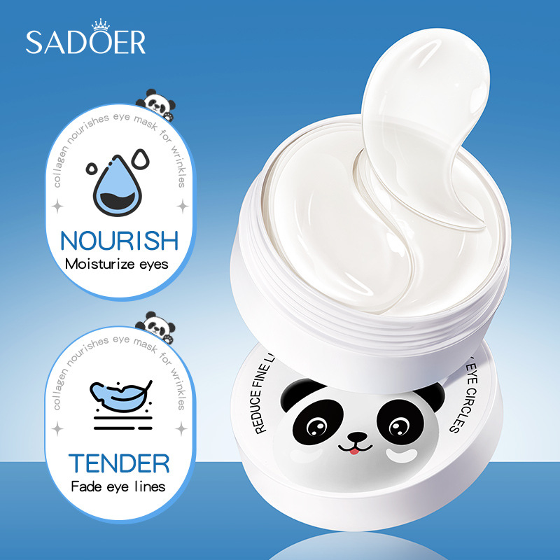60 قطعة SADOER كريستال الكولاج - مراجعة Collagen Under Eye Patches وسعره