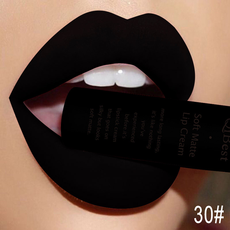QIBEST ملمع شفاه مثير مخملي غي - مراجعة Matte Velvet Lip Tint Long Lasting وسعره