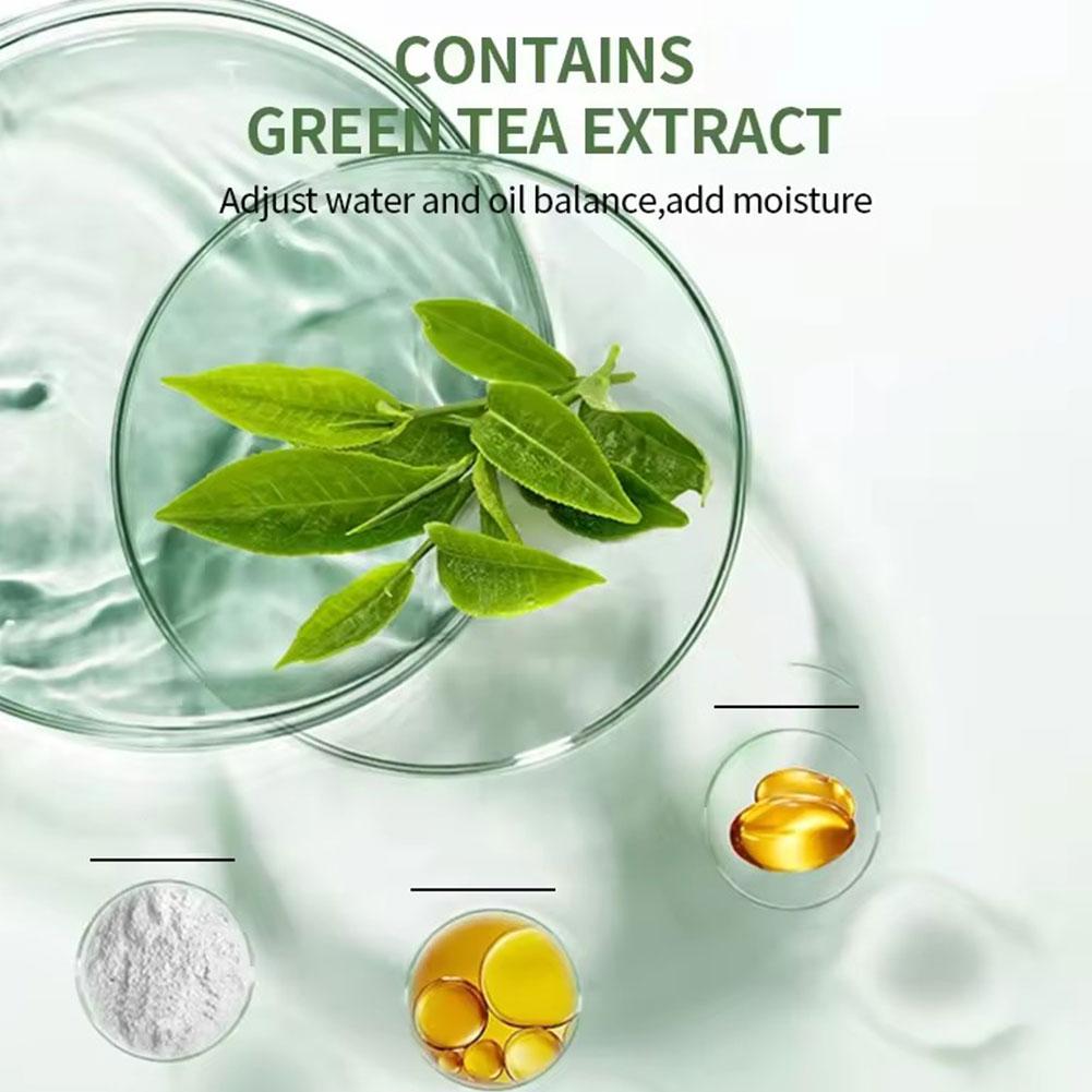1/3 قطعة عصا طين الشاي الأخضر  - مراجعة Green Tea Cleansing Clay Mask وسعره