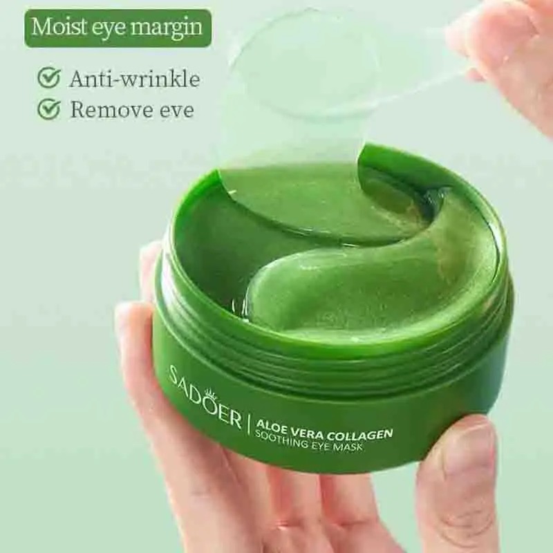 60 قطعة قناع عين الكولاجين الأ - مراجعة Collagen Under Eye Patches وسعره
