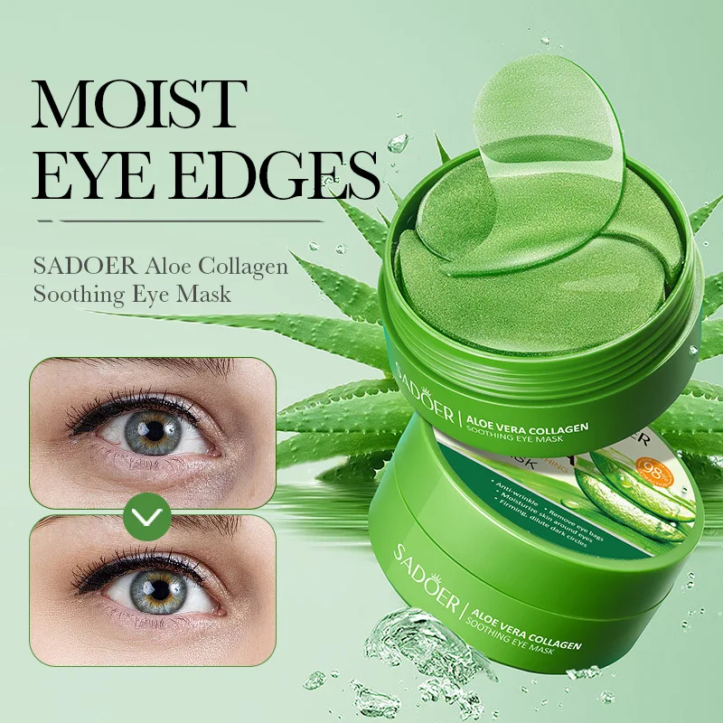 ساودر 60 قطعة من لصقات العين ب - مراجعة Collagen Under Eye Patches وسعره
