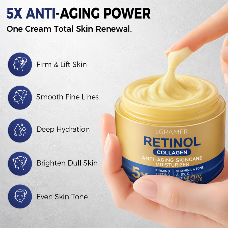 كريم الريتينول للوجه مرطب ومزي - مراجعة Retinol Anti Wrinkle Cream وسعره