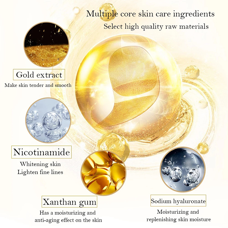 5/10/20/30 Pairs كريستال الذهب - مراجعة Collagen Under Eye Patches وسعره