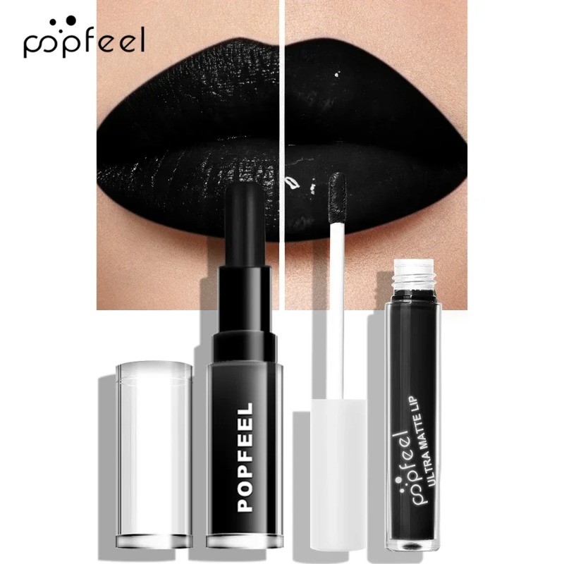 أحمر شفاه سائل أسود غير لامع م - مراجعة Matte Velvet Lip Tint Long Lasting وسعره