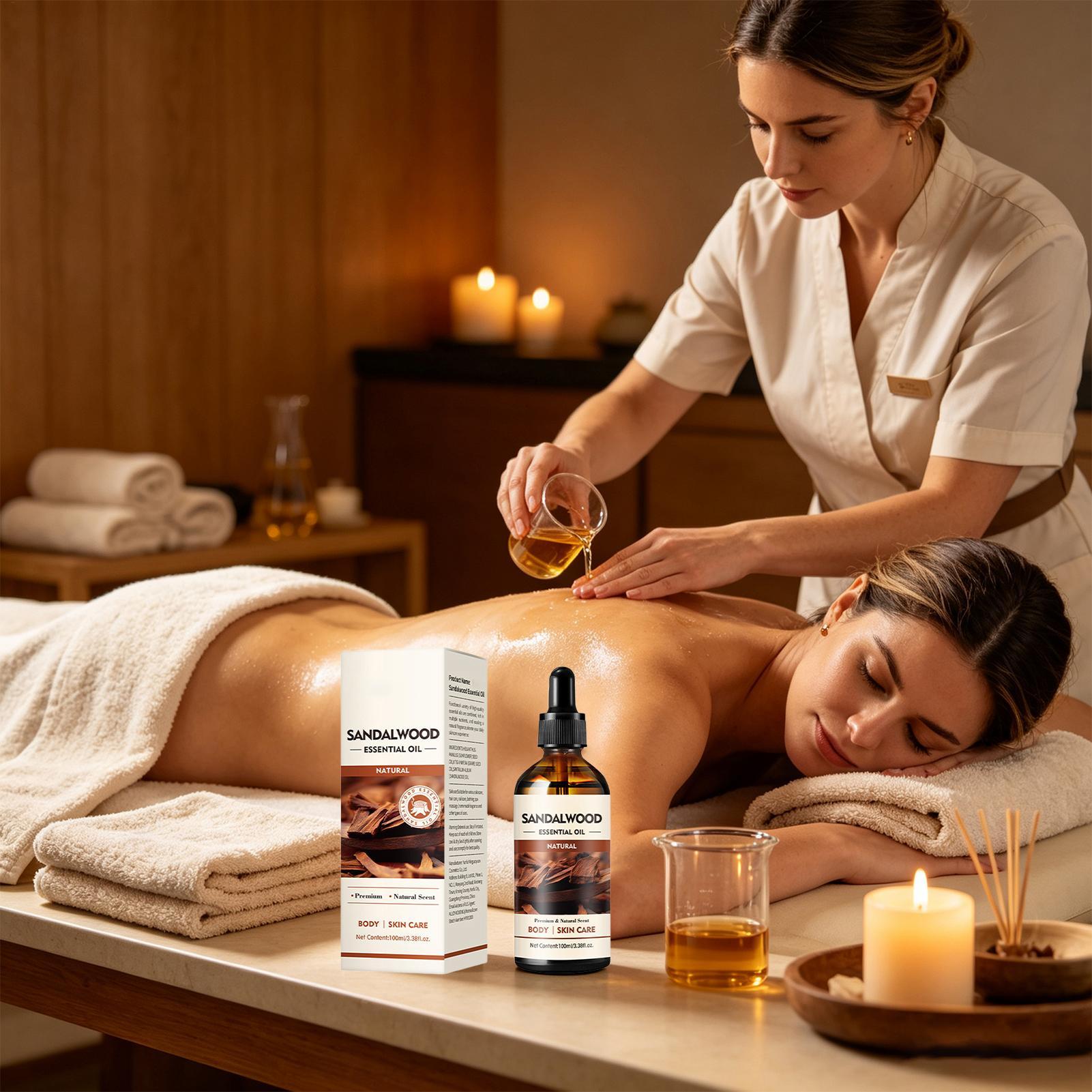 زيت عطري برائحة خشب الصندل 100 - مراجعة Hair Care وسعره