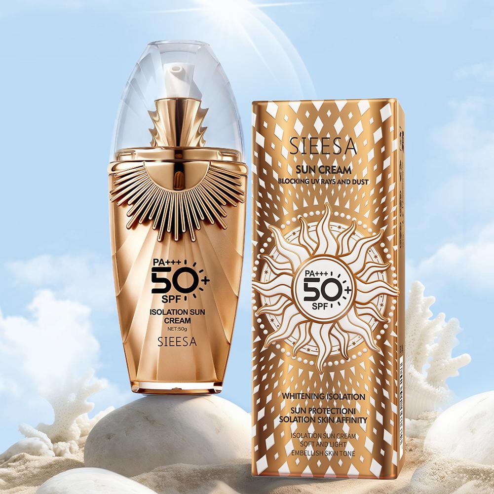 واقي شمس للوجه بعامل حماية 50+ - مراجعة Spf 50 Waterproof Sunscreen وسعره