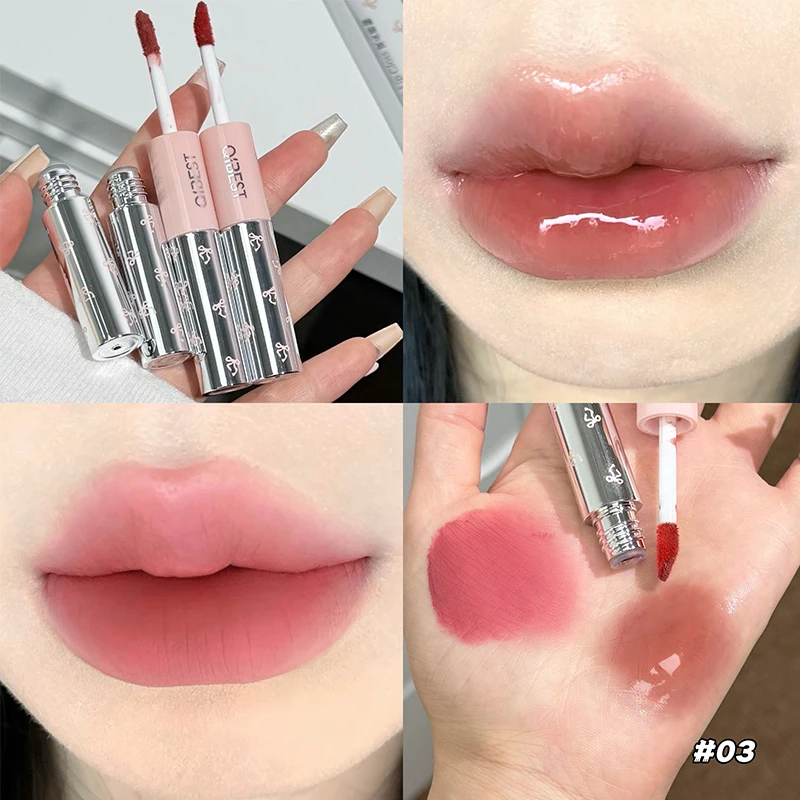 أحمر شفاه سائل مخملي مطفي مزدو - مراجعة Matte Velvet Lip Tint Long Lasting وسعره