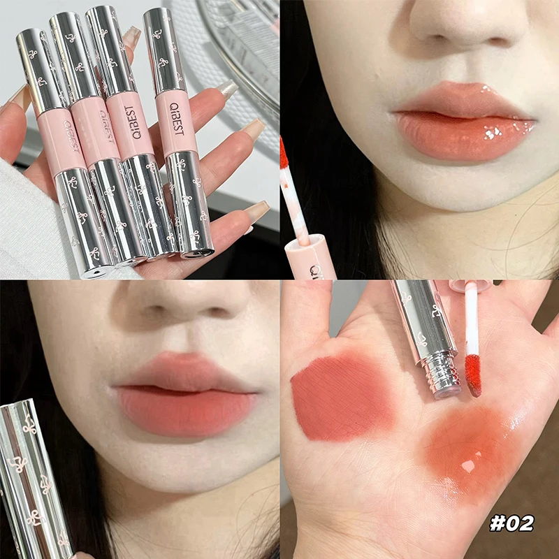 أحمر شفاه سائل مخملي مطفي مزدو - مراجعة Matte Velvet Lip Tint Long Lasting وسعره