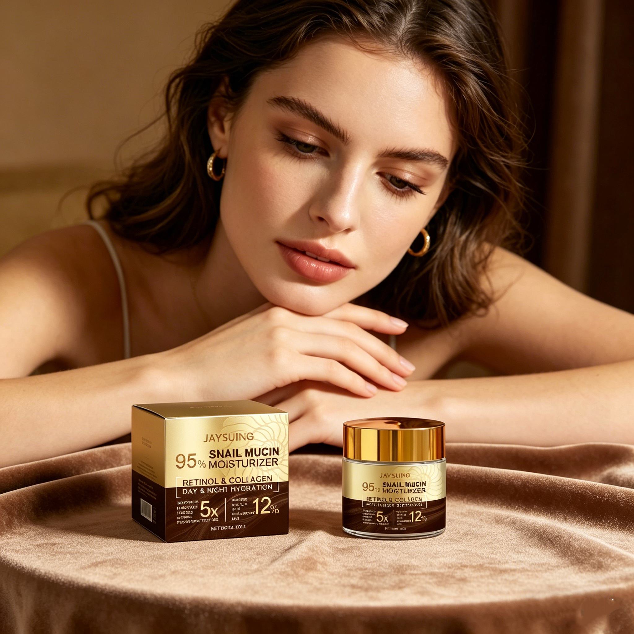 95% الحلزون Mucin مرطب الكولاج - مراجعة Retinol Anti Wrinkle Cream وسعره