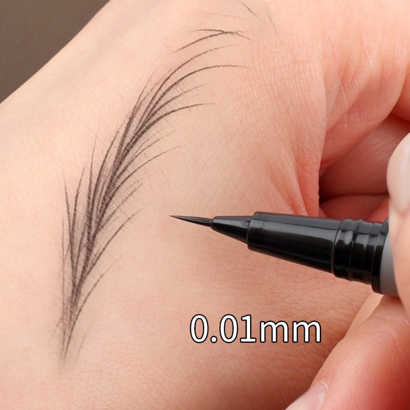 قلم الحواجب فائق النعومة مخطط  - مراجعة Waterproof Liquid Eyeliner Pen وسعره