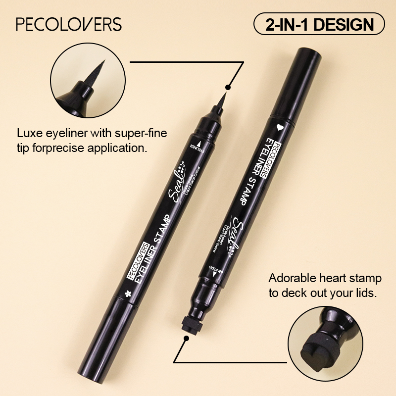 قلم تحديد عيون سائل مزدوج الرأ - مراجعة Waterproof Liquid Eyeliner Pen وسعره