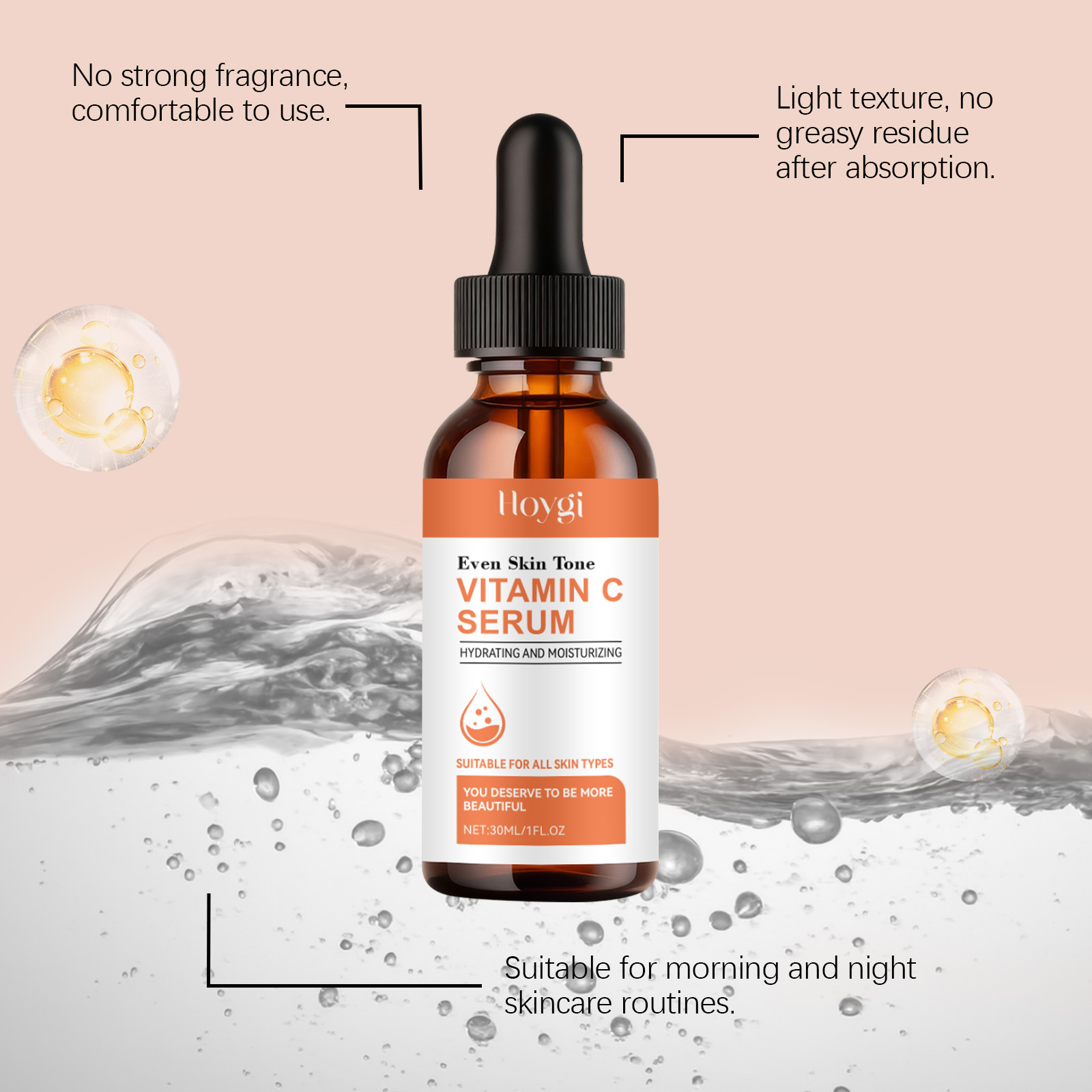 سيروم فيتامين سي للوجه مع حمض  - مراجعة Hyaluronic Acid Facial Serum وسعره