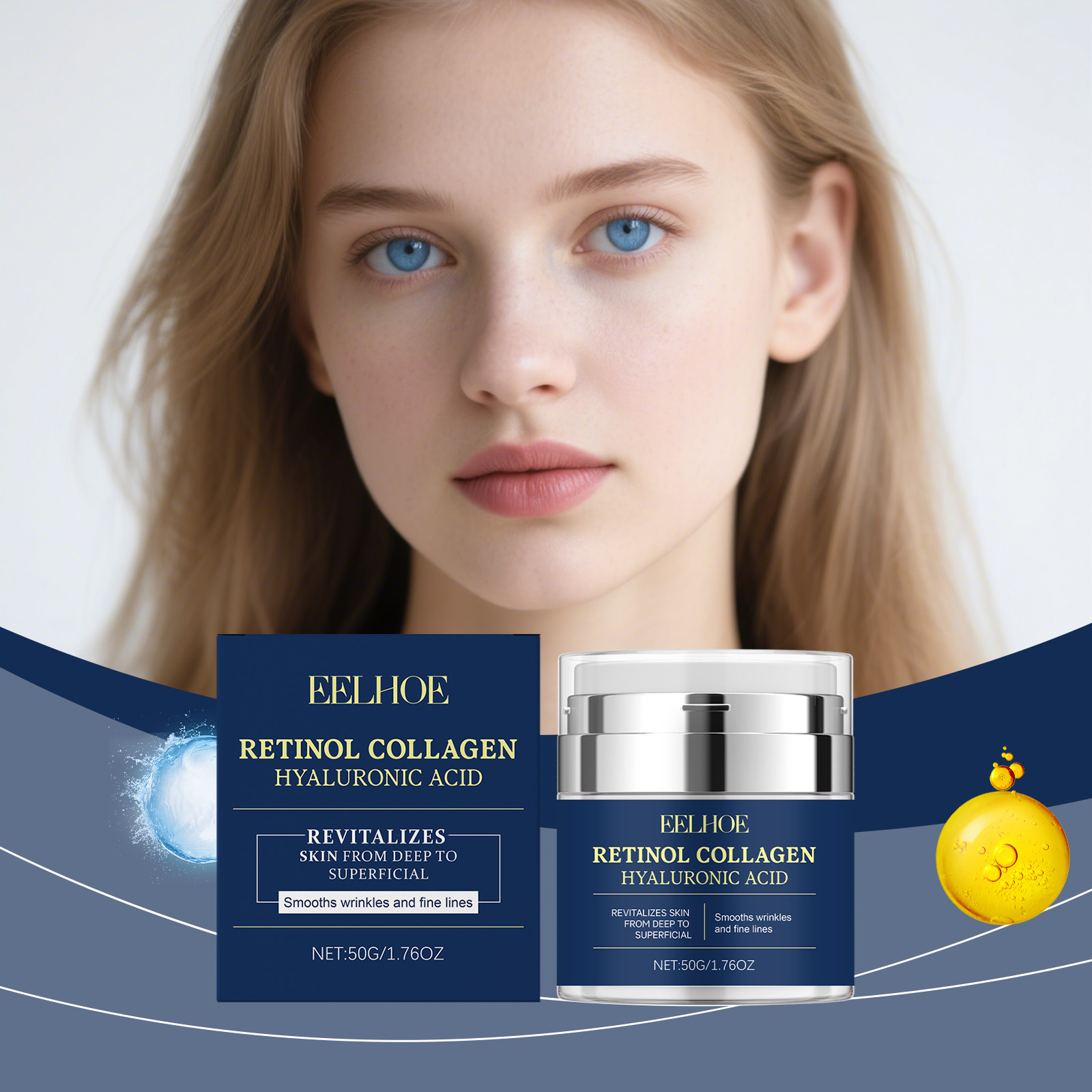 EELHOE ريتينول كريم الكولاجين  - مراجعة Retinol Anti Wrinkle Cream وسعره