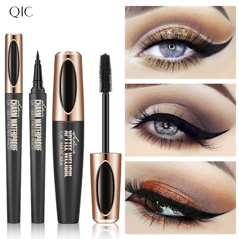 السائل كحل قلم رصاص 4D ماسكارا - مراجعة Waterproof Liquid Eyeliner Pen وسعره