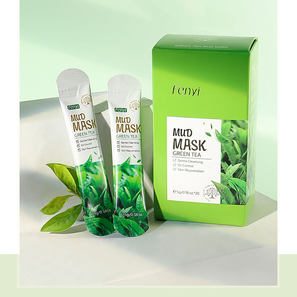 قناع الطين الأخضر من فيني، مجم - مراجعة Green Tea Cleansing Clay Mask وسعره